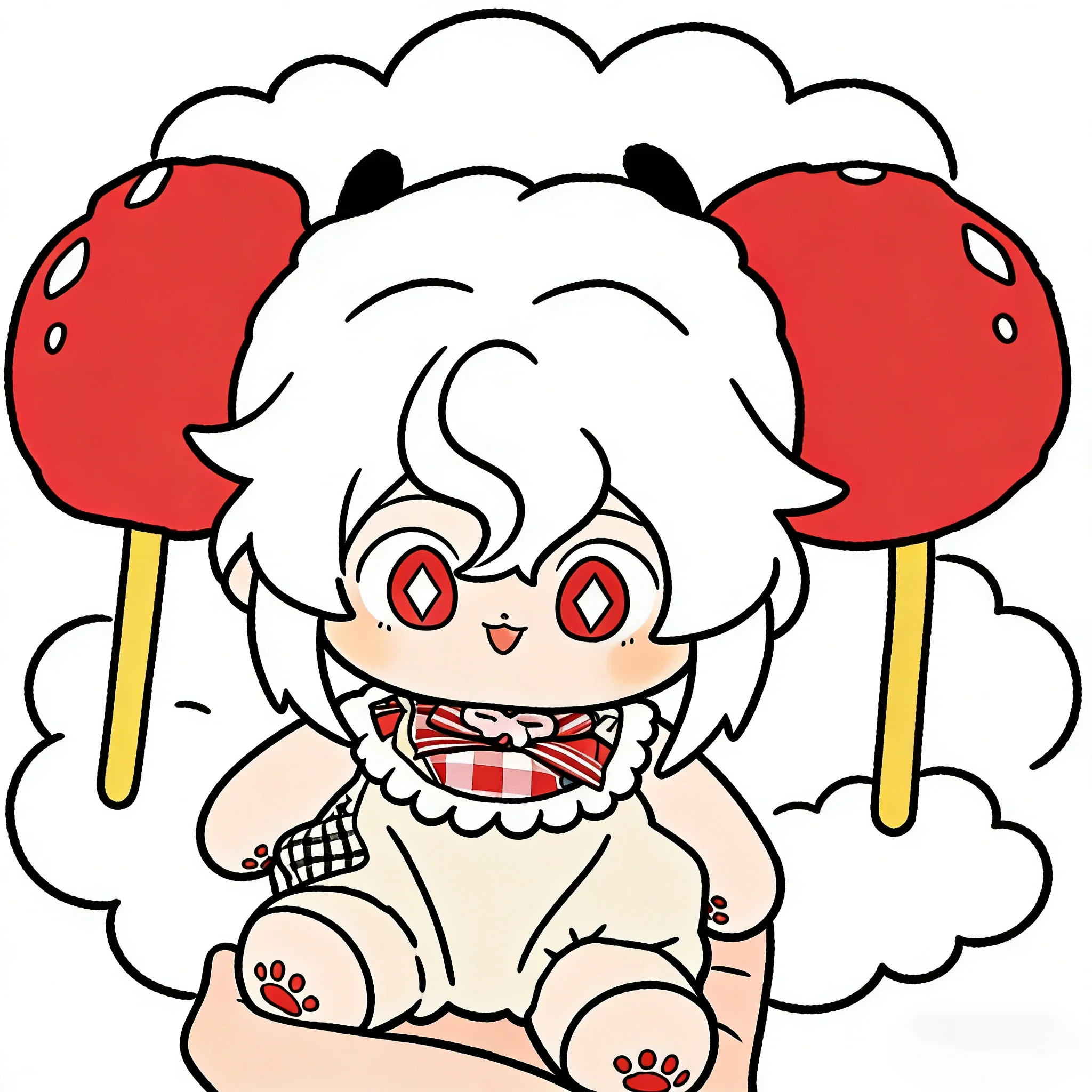 

20 см Плюшевая кукла-персонаж из игры Cookie Kingdom: Яблочный печенье-куколка, аниме-стиль, хлопковая, кавайная, для косплея, мультяшная, DIY, для переодевания, игрушка-фигурка, подарок