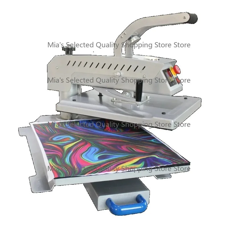 Slide Out Auto Open Heat Press Machine T Shirt D'Impression 16*20