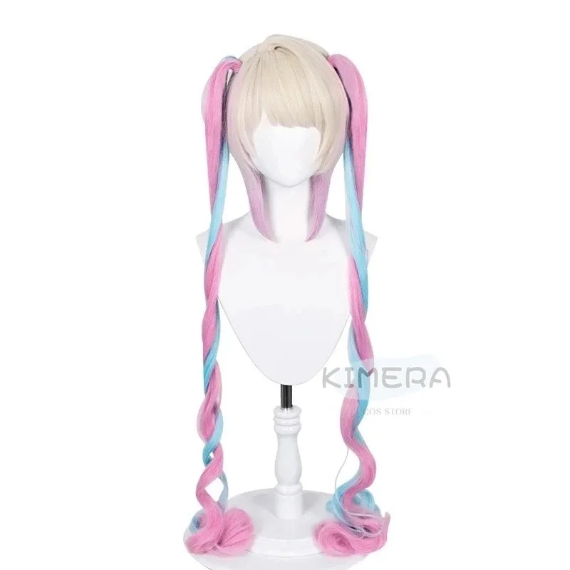

asdh8@NEEDY GIRL OVERDOSE Styled KAngel Ame Cosplay Wig OMG Kawaii Angel Ame Cosplay Heat Resistant Colorful Ponytail WIGCOSda@
