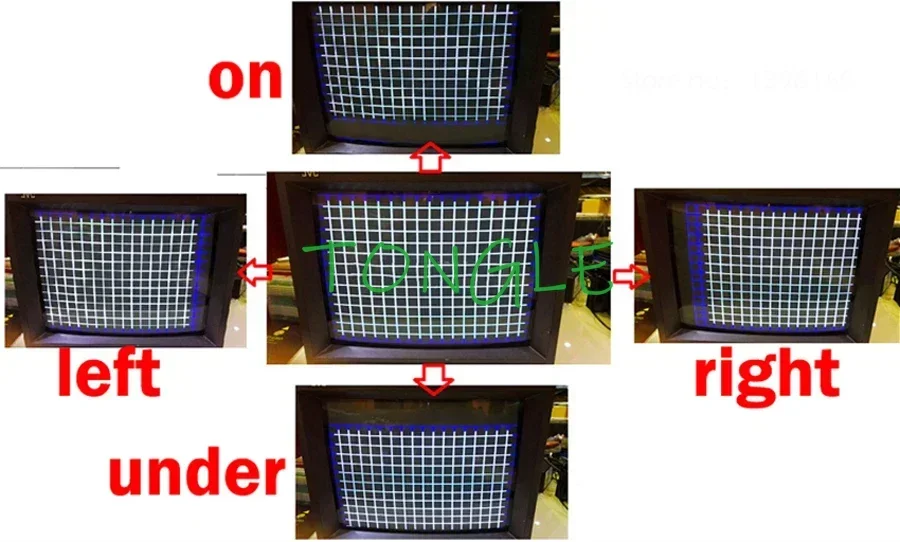 Adjustment of Picture Position Converter, Conversion Board, Connect to Any JAMMA Image Position, Arcade Game Baseboard, MVS Deck