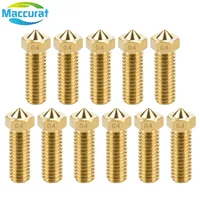 Volcano Nozzle For Artillery Sidewinder Genius Pro Vyper Anycubic Kobra Plus,Max 3D Printer 1.75/3mm Filament Brass Nozzles