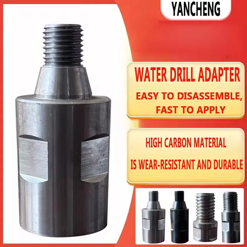 Rhinestone Core Drill Bits  Convertible  M22 M33 T39 11/4-7Thread Connection Convertor Construction Toolsdrill bit set