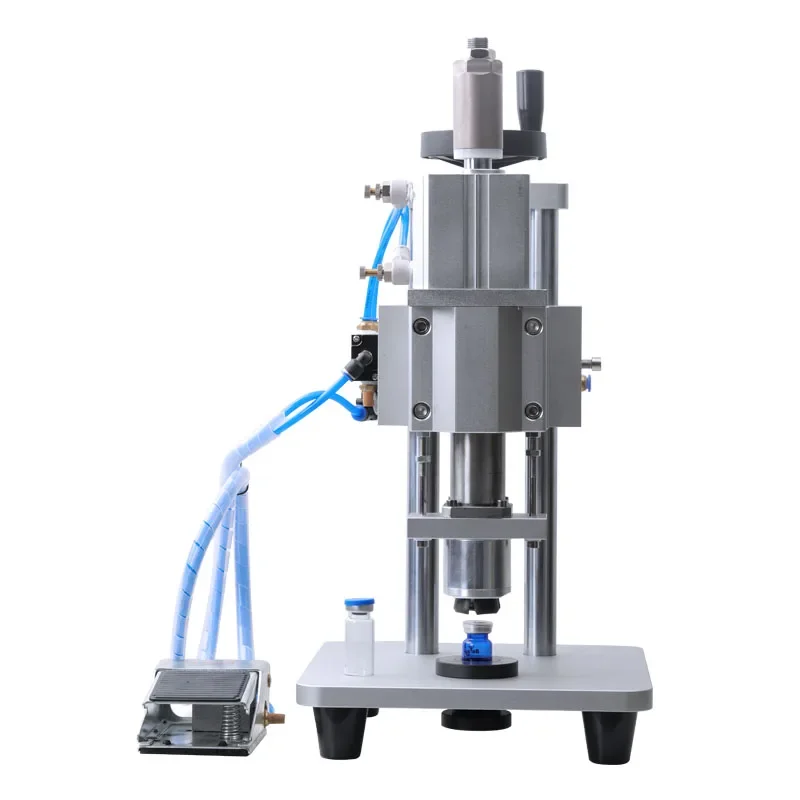 

Vial Capping Machine Capping Oral Liquid Sealing Locking Machine Aluminum Plastic Cap Capping Machine