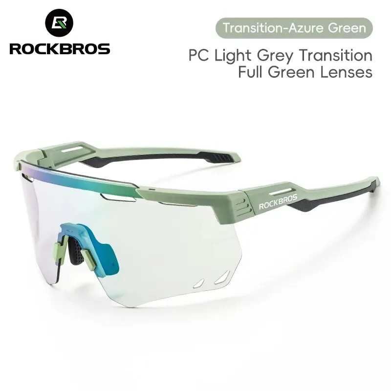 Rockbros Fahrrad brille MTB Rennrad Brillen fahren Golf brille Schutz Sport UV400 Sonnenbrille polarisiert/photo chrom