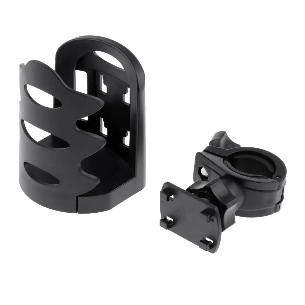Adjustable Water Bottle Holder for Bike Lightweight Plastic Cup Bracket Cycling Accessory for Handlebar Mount