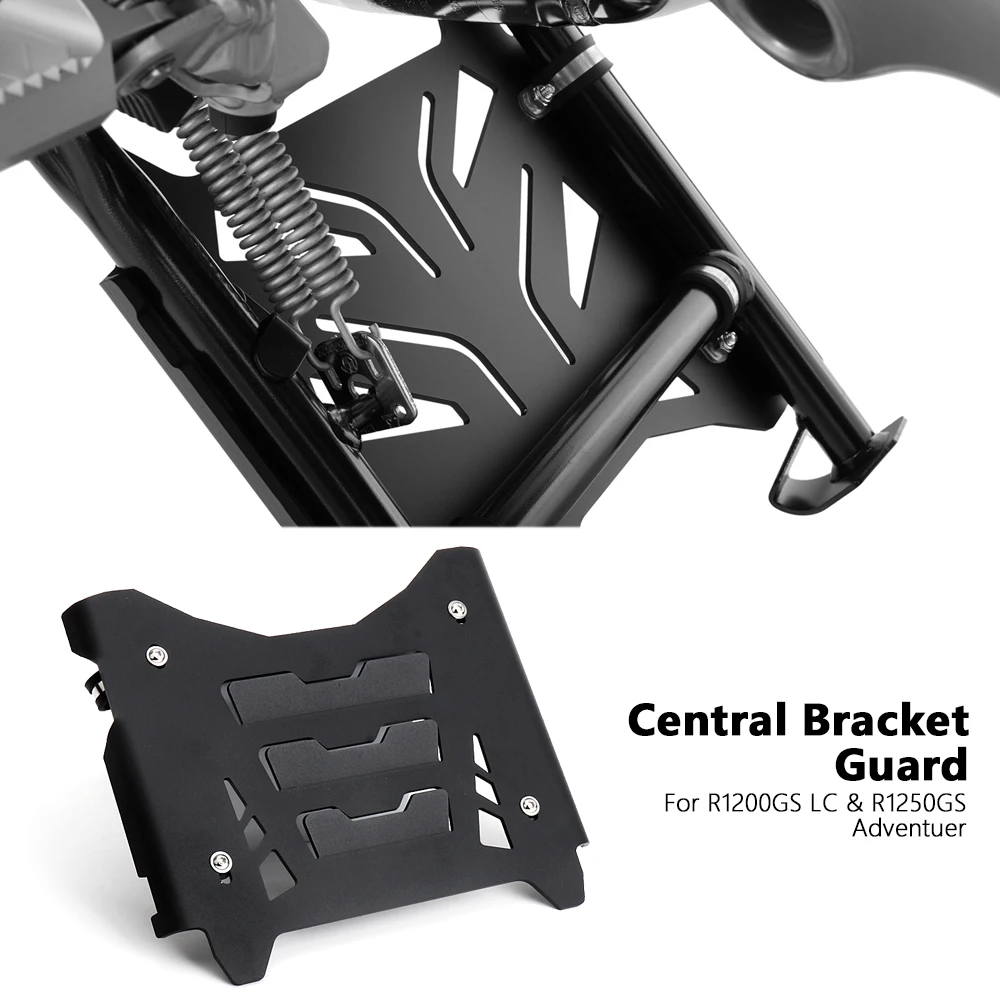 New Black Center Stand Protection Plate Motorcycle For BMW R1200GS LC 2013- R 1200 GS LC ADV 2014- R 1250 GS R1250GS Adventuer