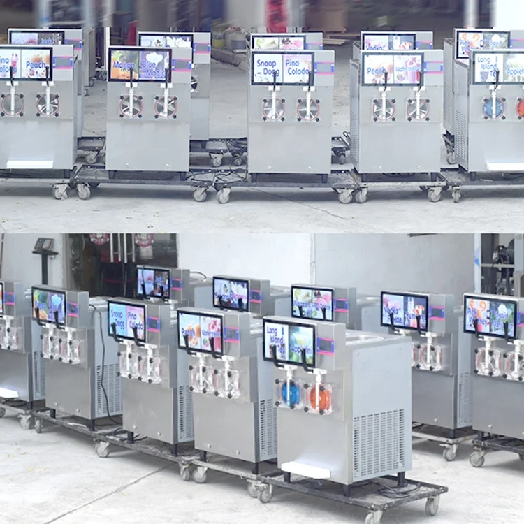 High Quality 2 Tank Slash Machineice Slush Machine Frozen Icee Slush Machine
