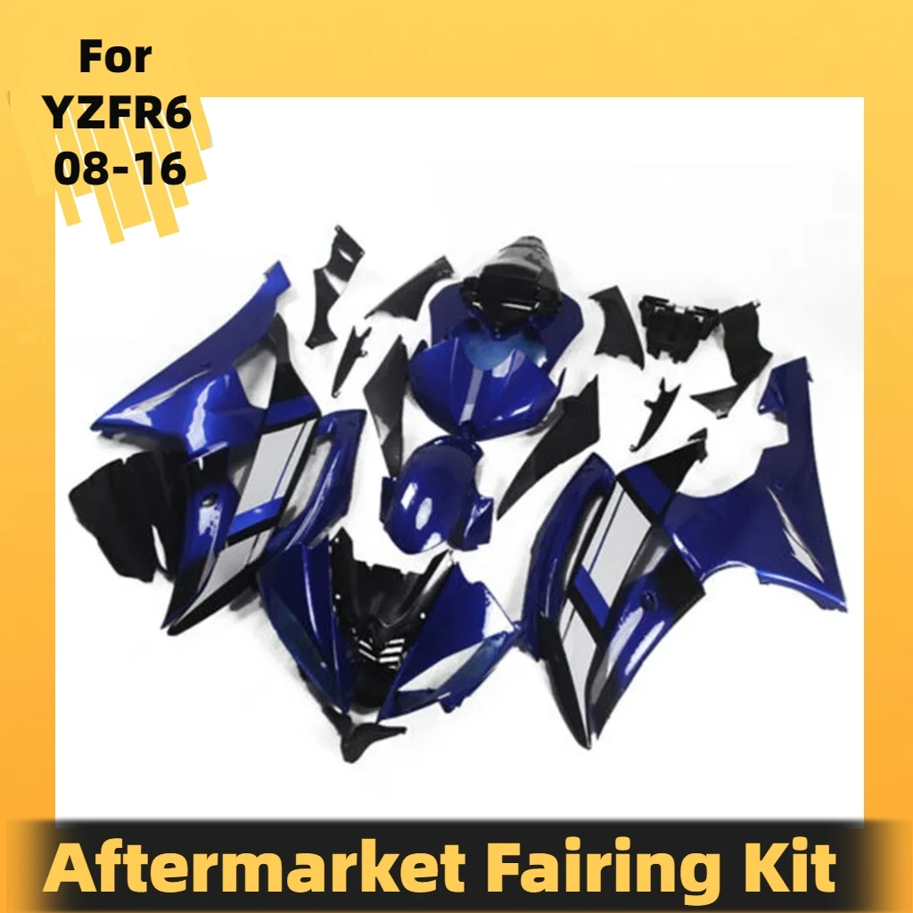 YZF R 6 08-16 ABS Plastic Fairing Kit for Yamaha YZF R6 2008 2009 2010 2011 2012 2013 2014 2015 2016 Customizable Motorcycle