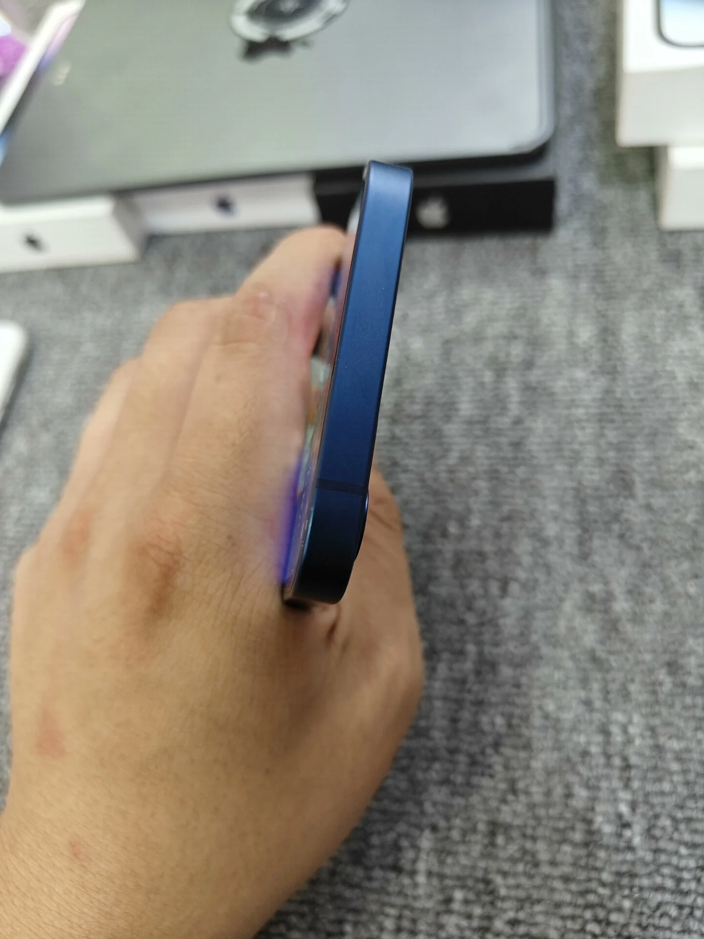 هاتف Apple iPhone 12 5G LTE الذكي 6.1 بوصة 4GB 64GB 128GB 256GB IOS A14 Bionic Hexa Core Dual 12MP Face ID هاتف محمول أصلي مستعمل #5