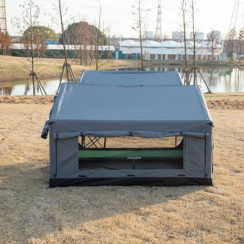 

Portable Lightweight Four Seasons Outdoor Camping Tent Oxford Cloth Single Layer 3000mm Waterproof Fast Automatic Opening