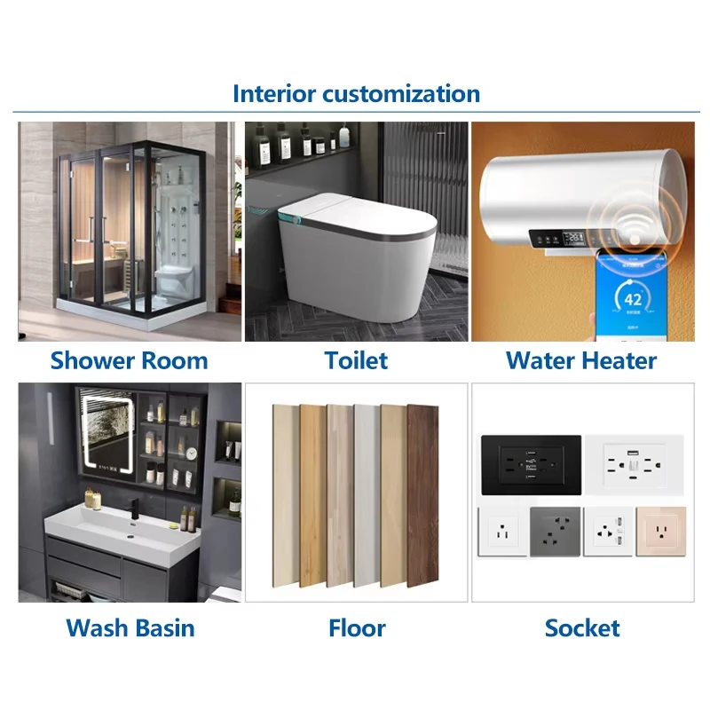 Widely Application Container House 20ft 40ft Folding Tiny Home Container Customized 36㎡ Prefab Container House for Australia