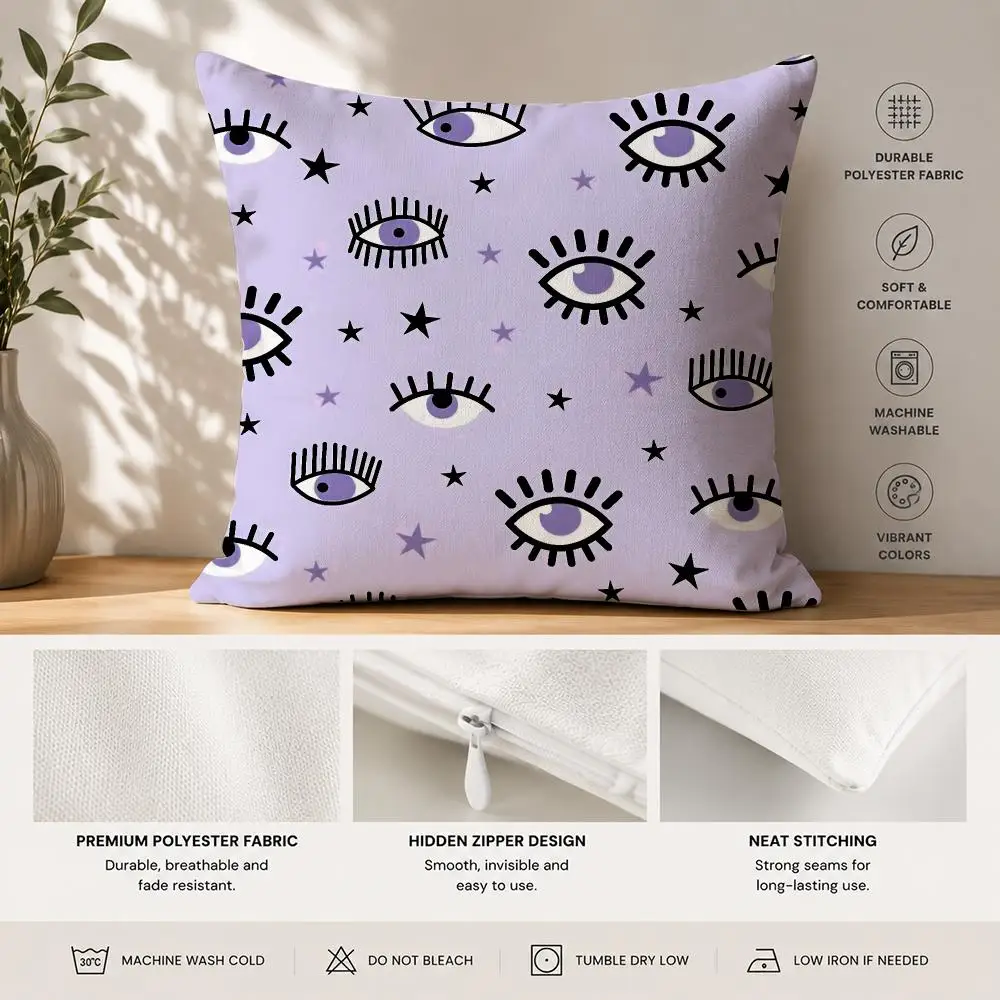 C-Chiara F-Ferragni Cushion Cover 40x40cm Square Decorative Sofa Cushion Cover Bedroom Living Room Home Decor Gift