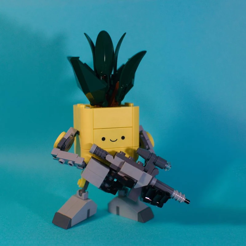 164PCS MOC Botanicals Prune Thisses - Happy Plant Mod Fun DIY Model Building Blocks Birthday Toys Gift for Plant Lovers