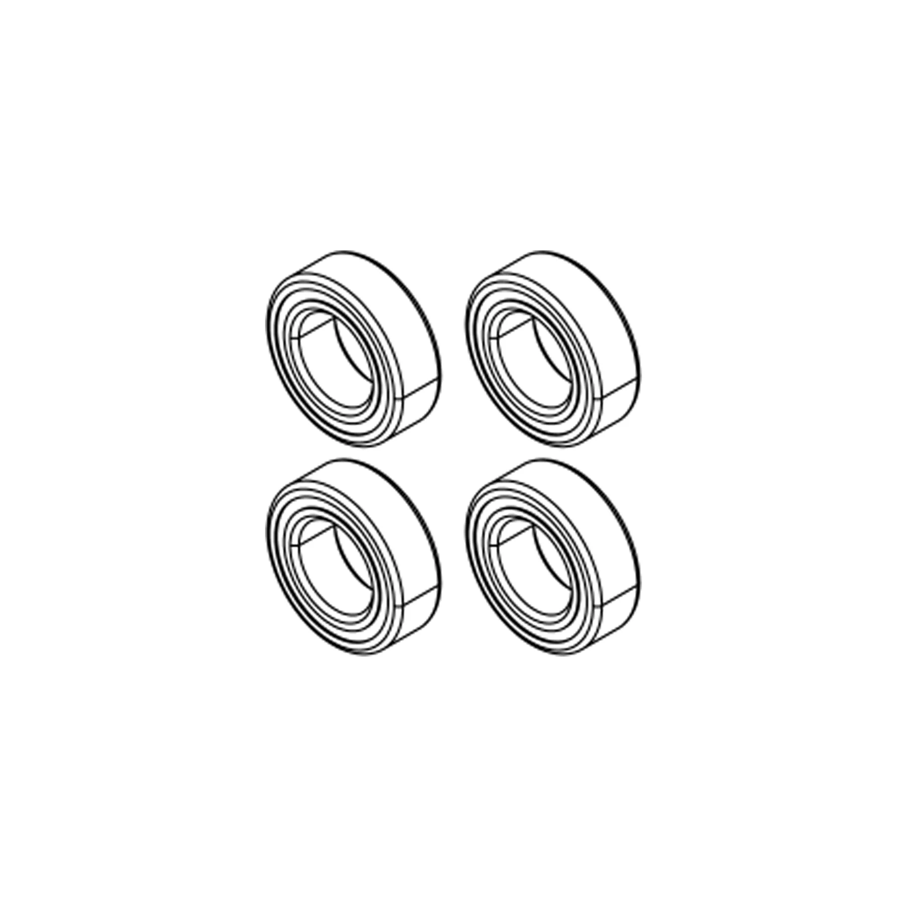 

N517B-M06189 MR95-2RS Bearings(5-9-3)