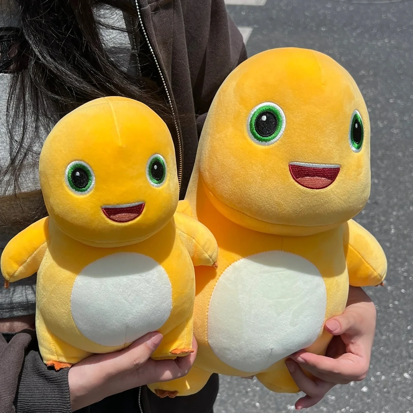 كبيرة الحجم Nailong Plushies دمية الحليب الأصفر ديناصور ألعاب من نسيج مخملي لينة محشوة الحيوان لطيف استرضاء دمية عناق وسادة هدية عيد الميلاد