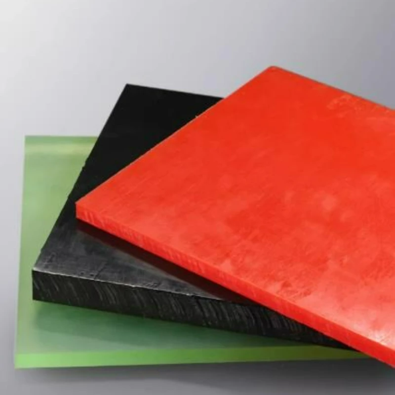 1pcs Black Red Color PU Polyurethane Sheet Elastic Plate Board Thickness 2/3/4/5/6/8mm Beef Tendon Plate 300x300mm