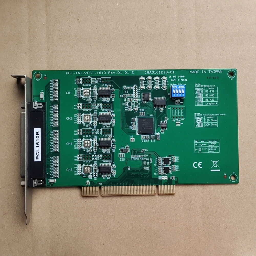 For Advantech Isolated Communication Card Capture Card PCI-1610B