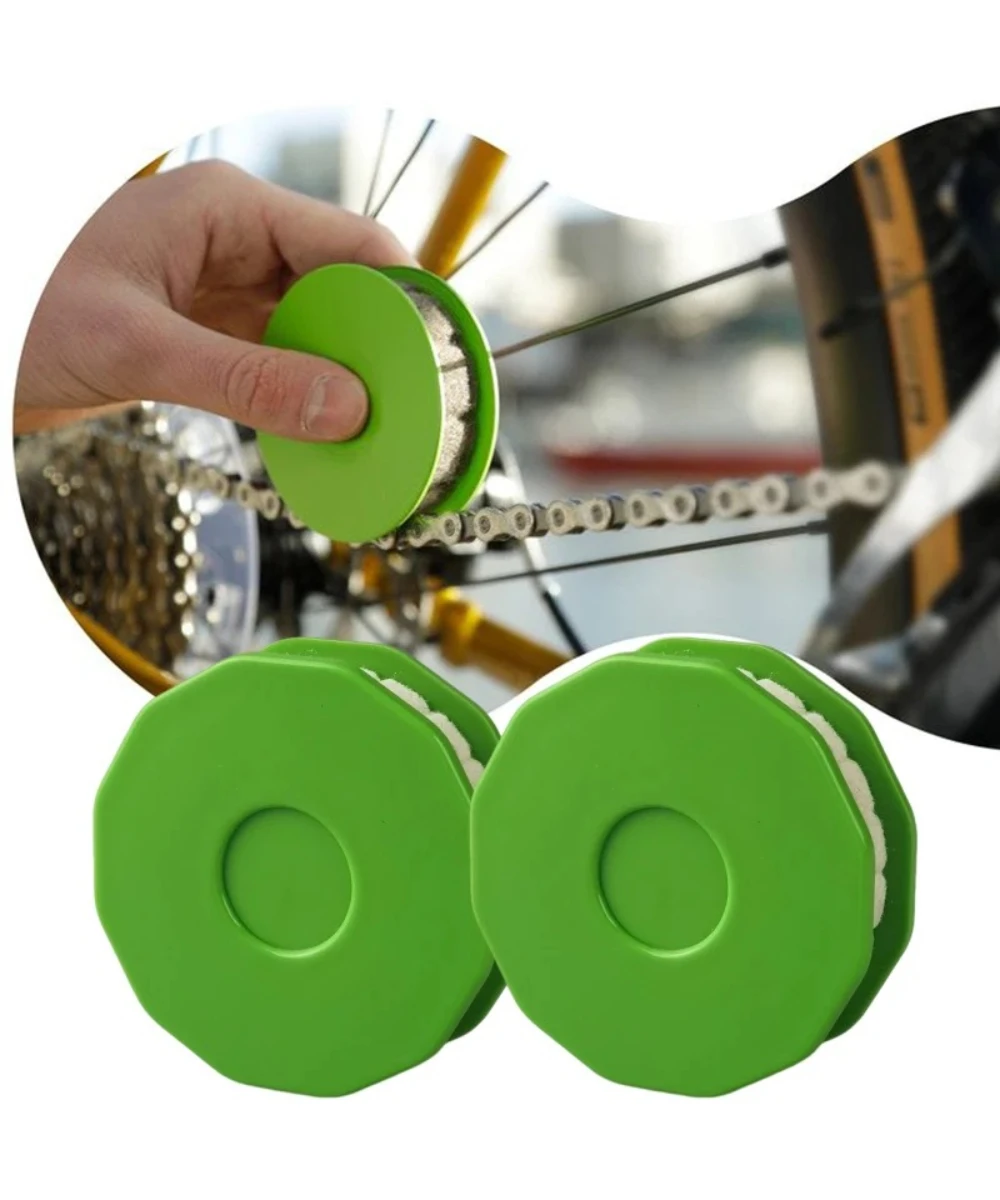 

QUAD LOCK Bicycle Chain Oil Lubricator Device Maintenance Bike Accessories