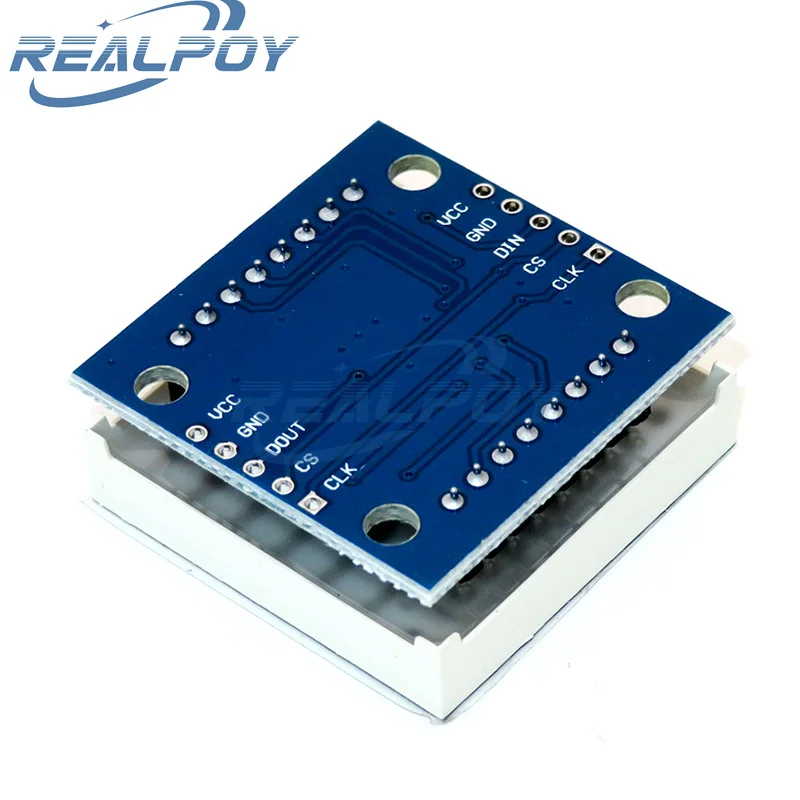 MAX7219 dot matrix module microcontroller module display module finished goods , Can be together for arduino programming