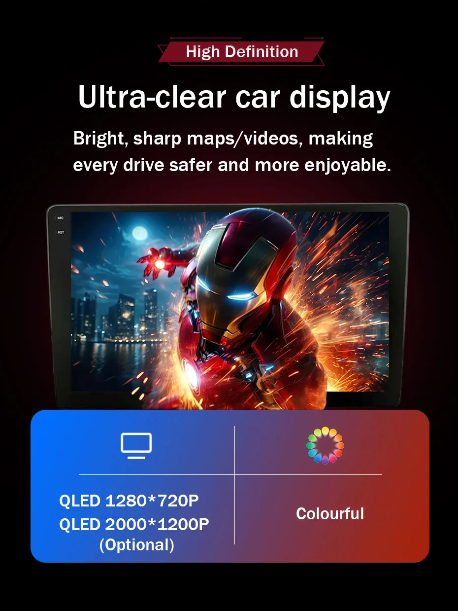 Android 16 Autoradio für VW Volkswagen Golf 3 1991 1992 1993 LHD Wireless Carplay Multimedia Android Auto Radio 4G BT DSP Stereo – Detail 7