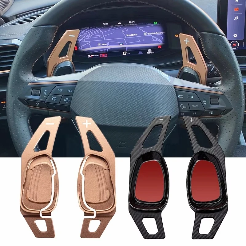 2026 New Shifter Paddles For Cupra Formentor 2019 Cupra Ateca Leon e-Hybrid Car Steering Wheel DSG Gear Extend Accessories