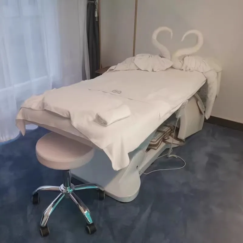 Cama de massagem portátil, cama profissional, mesa Spa Marquise, cílios, maca elétrica, móveis de tatuagem de cabelo, frete grátis