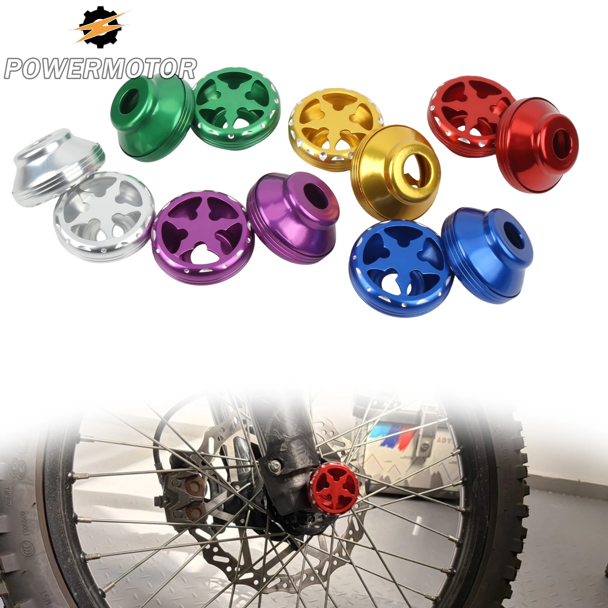 

Enduro DirtBike Front Fork Cup Front Wheel Shock Absorber Crash Protector For KTM BETA Honda ATV Motocross Scooter Modified Part