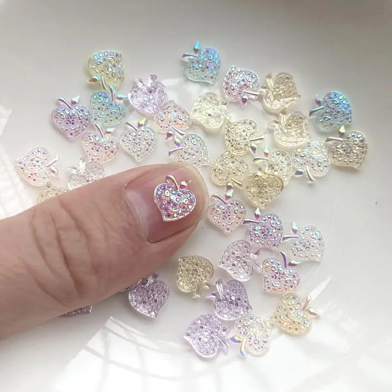 Wholesale jewelry accessories resin Rhinestones Making DIY Scrapbook crafts Nail Art Design 8*9mm 3000pcs -HQ25