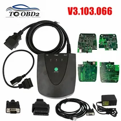 Newest V3.104.024 For Honda HDS HIM Diagnostic Tool with Double Board HDS HIM with Z-TEK USB1.1 To RS232 Convert Connector