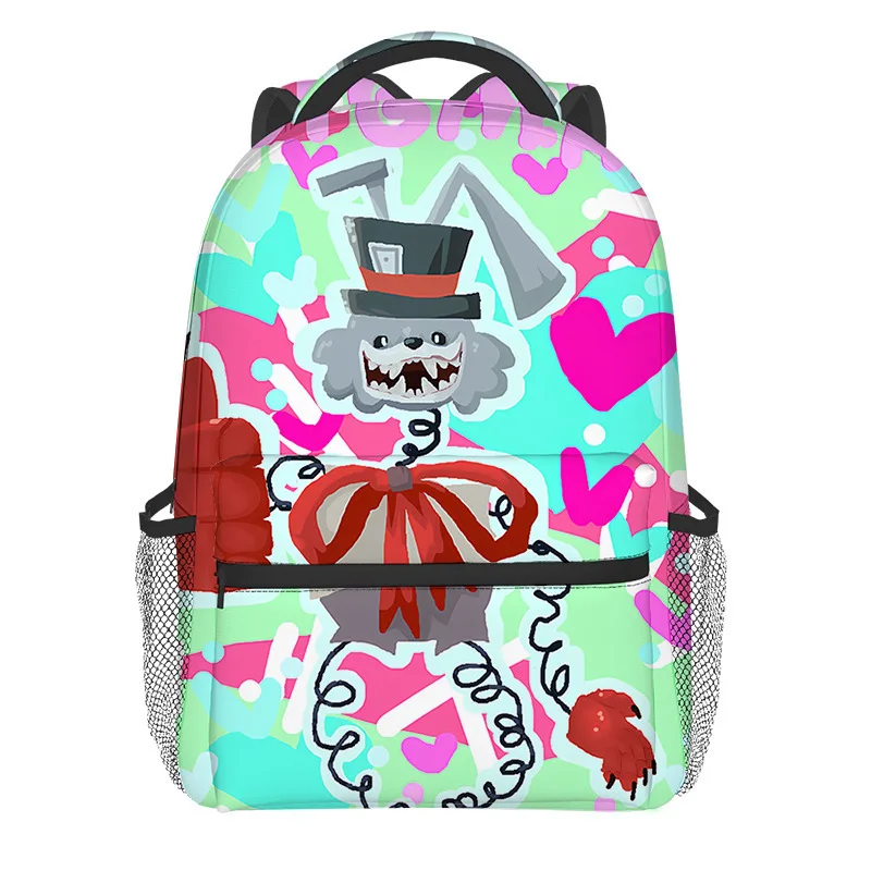 Cartoon Novelty Cool Finding Frankie student Bookbag Notebook Backpacks 3D Print Oxford Waterproof Boys/Girls Travel Backpacks