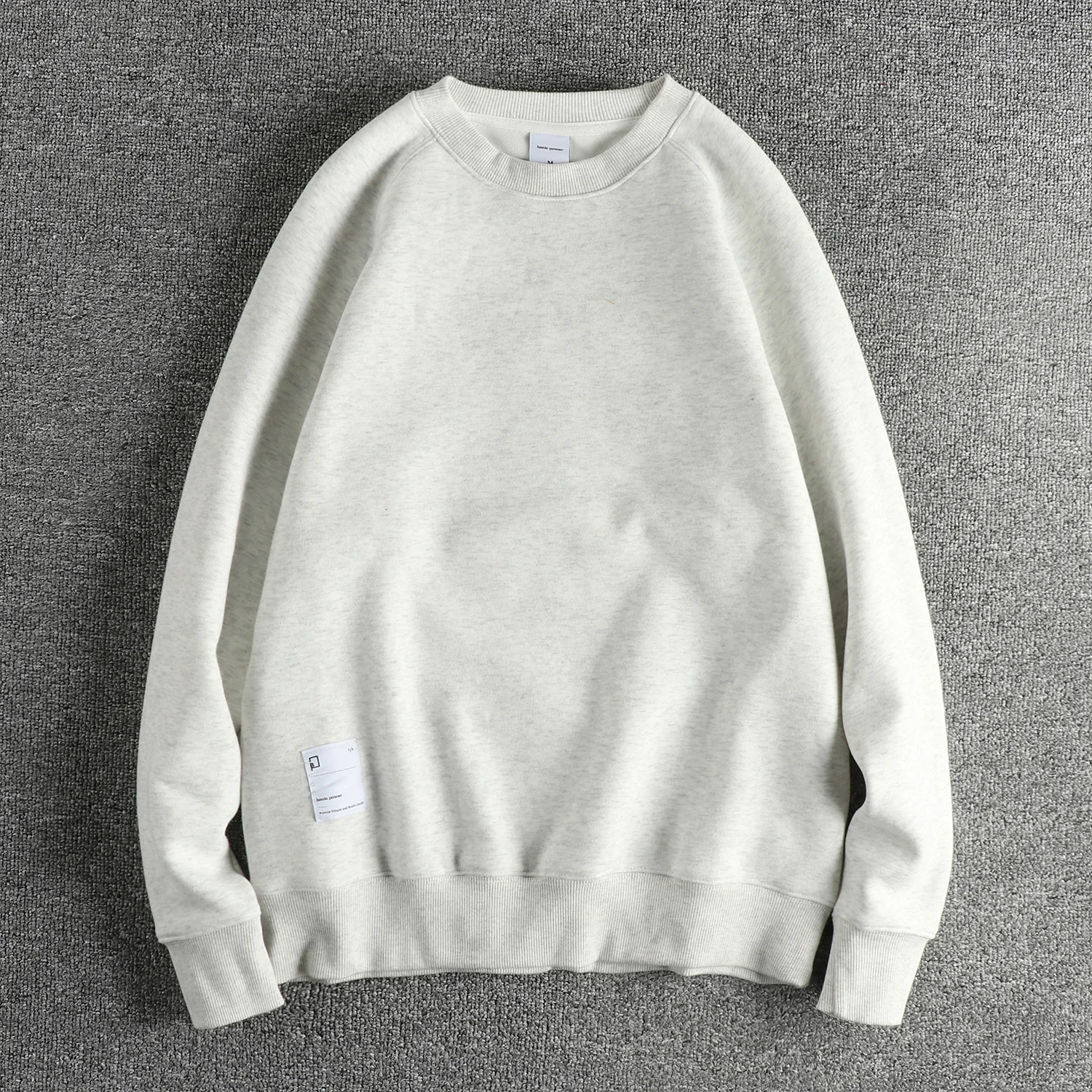 

Men's Thickened Fleece Hoodie Long Sleeve Comfortable round Neck Casual Loose Fit American Style Warm Color Sweatshirt