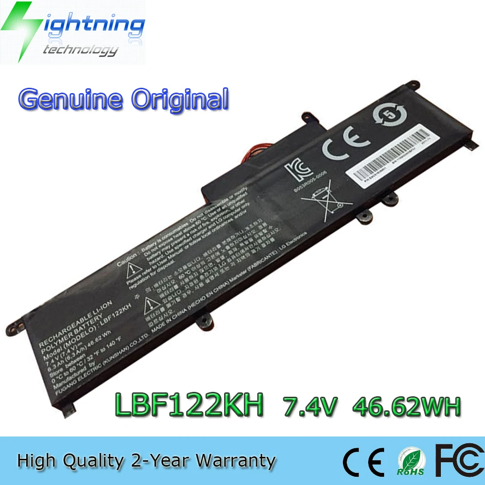 New  Original LBF122KH 7.4V 46.62Wh Laptop Battery for LG Xnote P210 P220 P330 P210-G.AE21G P210-GE20K