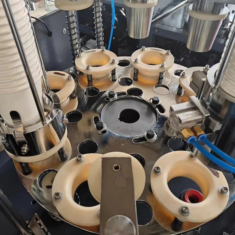 Fully Automatic Paper Cup Printing Machine with Die Cutting Punching System for Disposable Cups Production