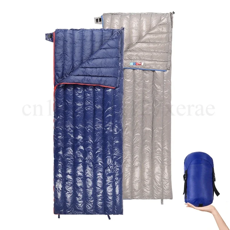 Outdoor Sleeping Bag, Portable, Warm, Windproof, Waterproof, Ultra Light Double-layer Sleeping Bag, Camping Down Sleeping Bag