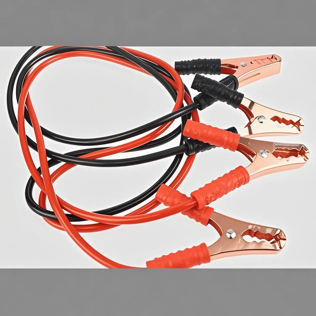 1.5m 500A Car Battery Jump Cable Boosters Cable Line Emer​gency Jump Starters Leads Van Trunks SUV Double-Ended With Clamps Clip