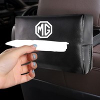 Hang Type Car Tissue Box Paper Towel Bag Decor Accessories For Morris Garages MG 3 6 HS 2021 ZS 5 7 GT GS Hector ZX EZS EHS 2017