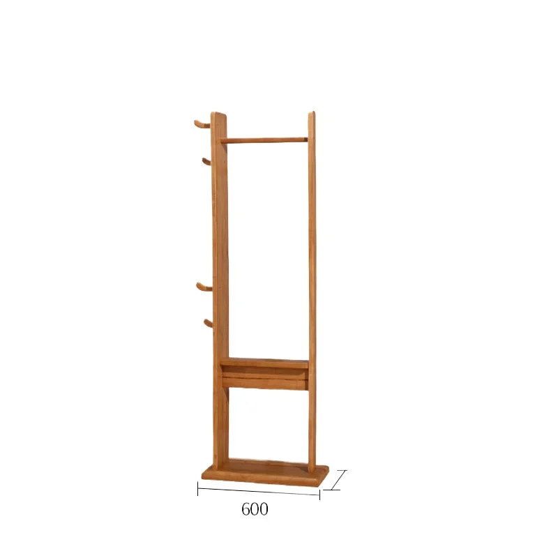 

Modern walnut hanger Solid wood home bedroom floor coat rack home living room furniture