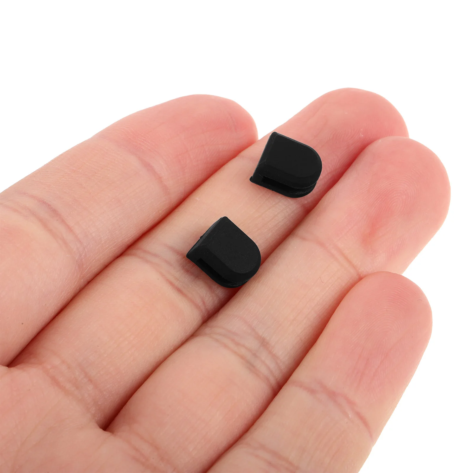 

2Pcs Silicone Shock Absorption Pads Turntable Cover Anti Collision Sound Isolation Feet Vibration Damping Pads for Record Player