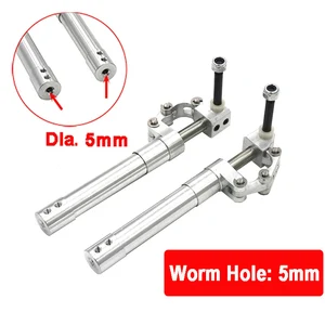 A pair of 5mm high 70mm to 170mm, rear spring, damping, landing train, retract 3-4kg, RC aircraft model, jet, edf, plane piece 10 Main Sales Aeromodelo Pousing Train - №6