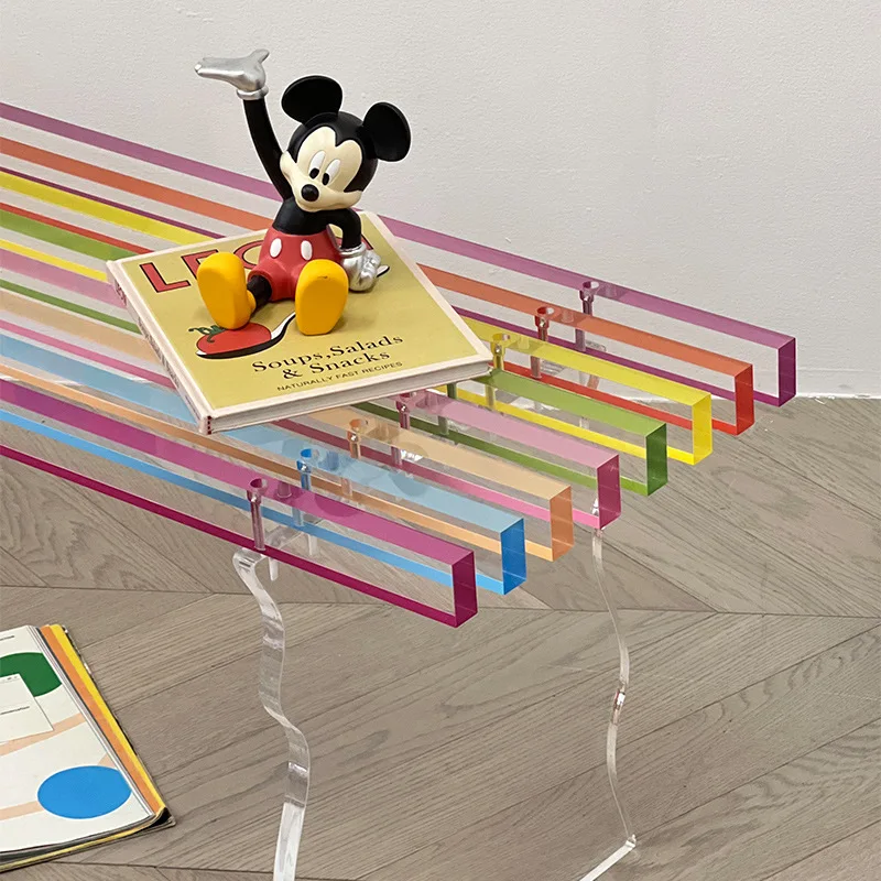 TTAcryl Regenbogenbank Nordic Wohnzimmer Schuhwechselhocker