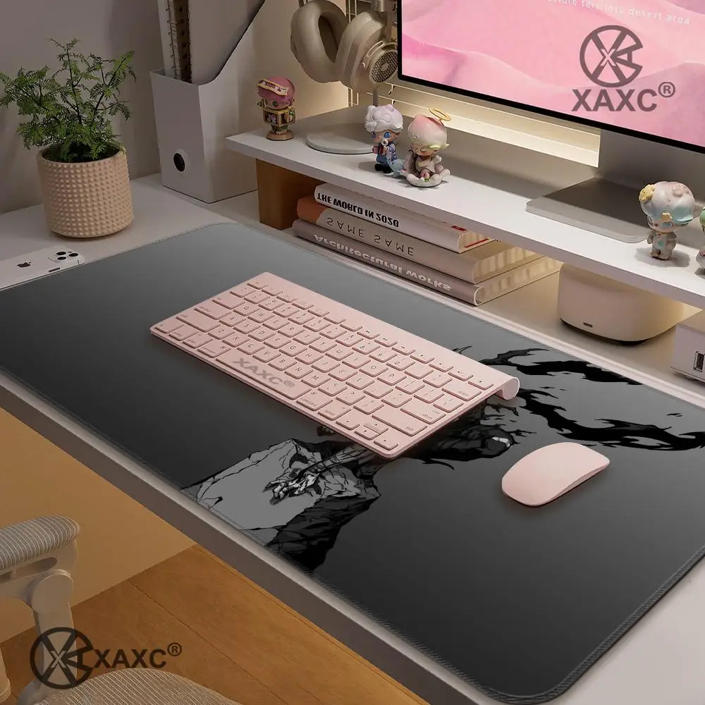 Anime Cool Pattern Mouse Pad Large Keyboard Mouse Desk Pad XXL Non-Slip Rubber Gaming Mouse Pad Laptop Mouse Carpet XAXC