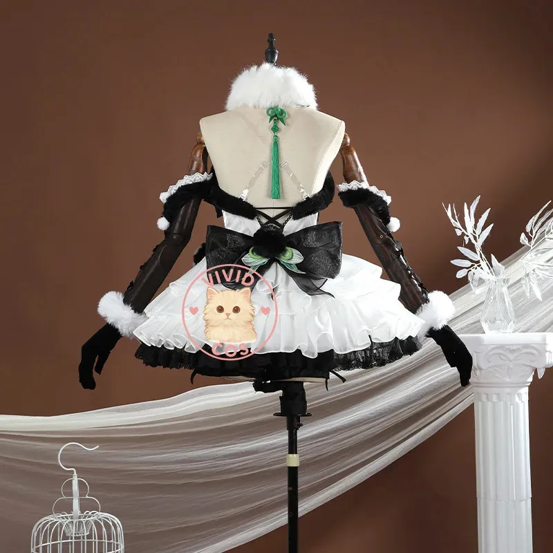 

ABC123N Категория: Bladepoint Shen Miao "Panda Green Wild Guardian" e "Бамбу - Любящий милый гость" Trajes Косплей Роль-pla3;f'6,c;7.y;