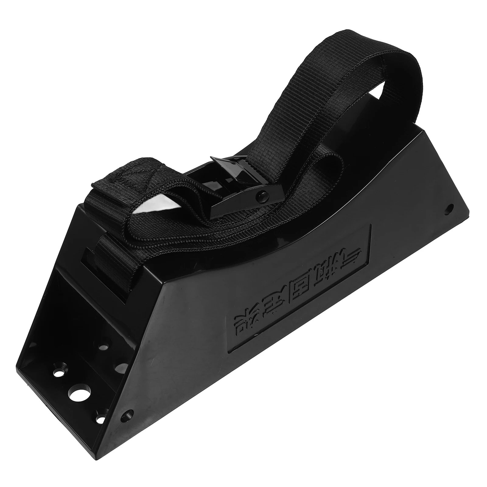 

Gas Bottle Holder 40L Cylinder Cage Plastic Black Secure Reliable HighStrength Strap Gas Tank Bracket Propane Stand Expansion