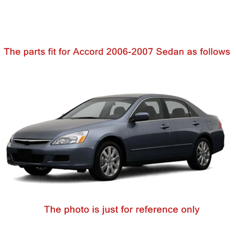 1Set Front Rear Left Right Replacement Door Rubber Gasket Seals Weather Strip Set Fit For Honda Accord Sedan 2003-2007