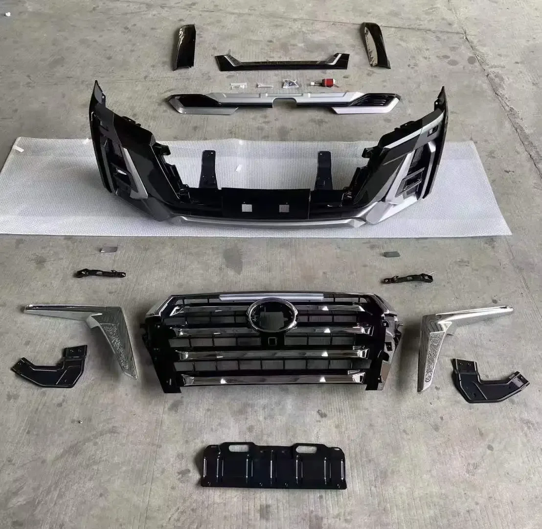 Suitable for Toyota RAND Cool Luzer LC200 Bumper Surrounded Center Grid