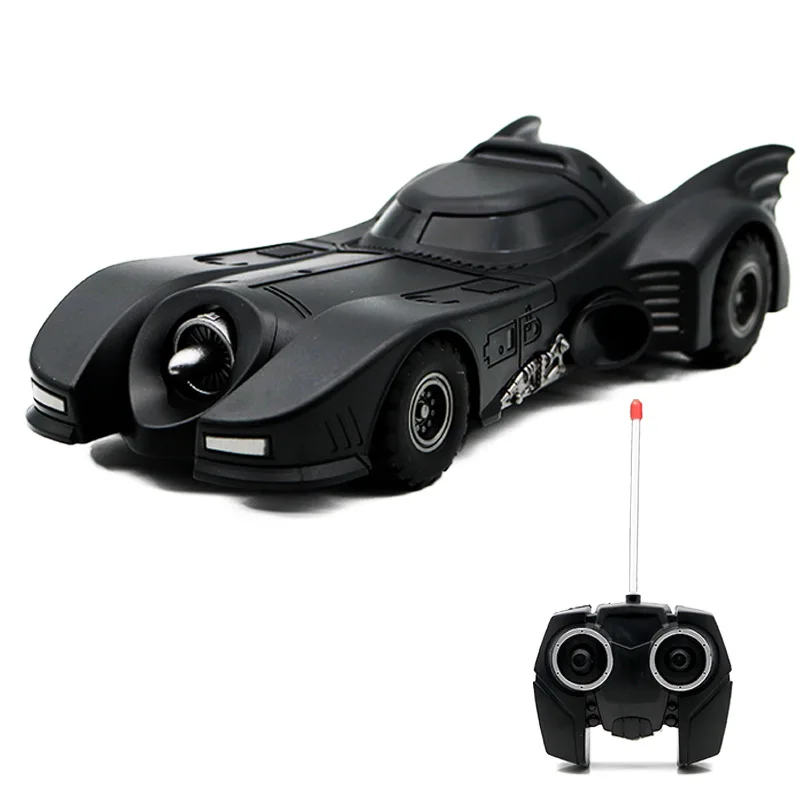 Batmobile Rc Toys Car 4 Channel Ae86 Hell Cat Car Electric Super Wltoys Remote Control Car Model For Children Toy Halloween Gift