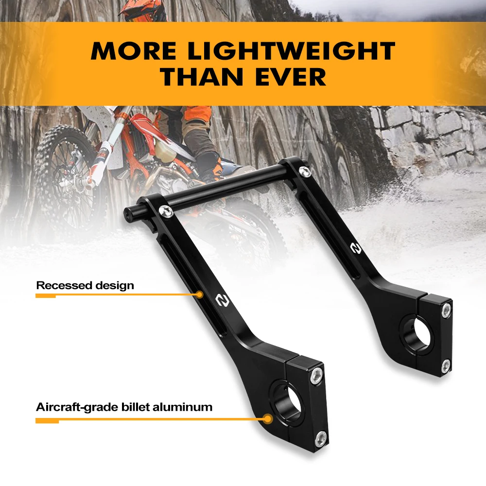 For F2R Laba7 Roadbook Mounting Arms Kit Bracket Holder For KTM Husqvarna GasGas Beta Husaberg Sherco Fits 22mm 28mm Handlebar