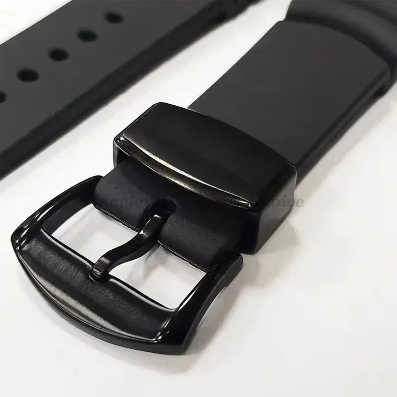 Силиконовый ремешок для часов SEIKO SKX007 009 Diving 007 для морского ушка, консервированная смола, 20 мм, 22 мм, ремешок для часов, кольцо, застежка, пряжка, ремень