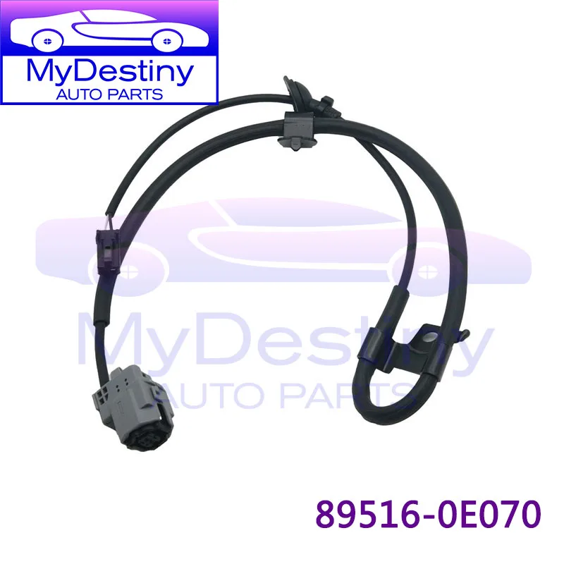 Car ABS Wheel Speed Sensor for 2008 2009 2010 2011 2012 2013 Toyota Highlander 2.7L 3.5L New Rear Left 895160E070 89516-0E070