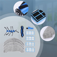 A35R For Ultenic D5 Series D5S / D5S Pro / D5S Pro+ Robot Vacuum Cleaner Replacement Spare Parts Main Side Brush Hepa Filter